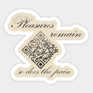 QR link of Depeche Mode - Enjoy The Silence Sticker